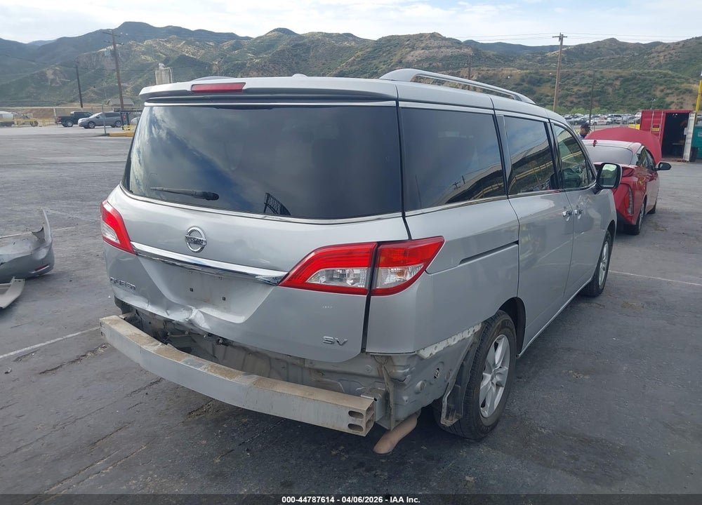 2016 NISSAN QUEST PLATINUM/S/SL/SV VIN: JN8AE2KP7G9152153