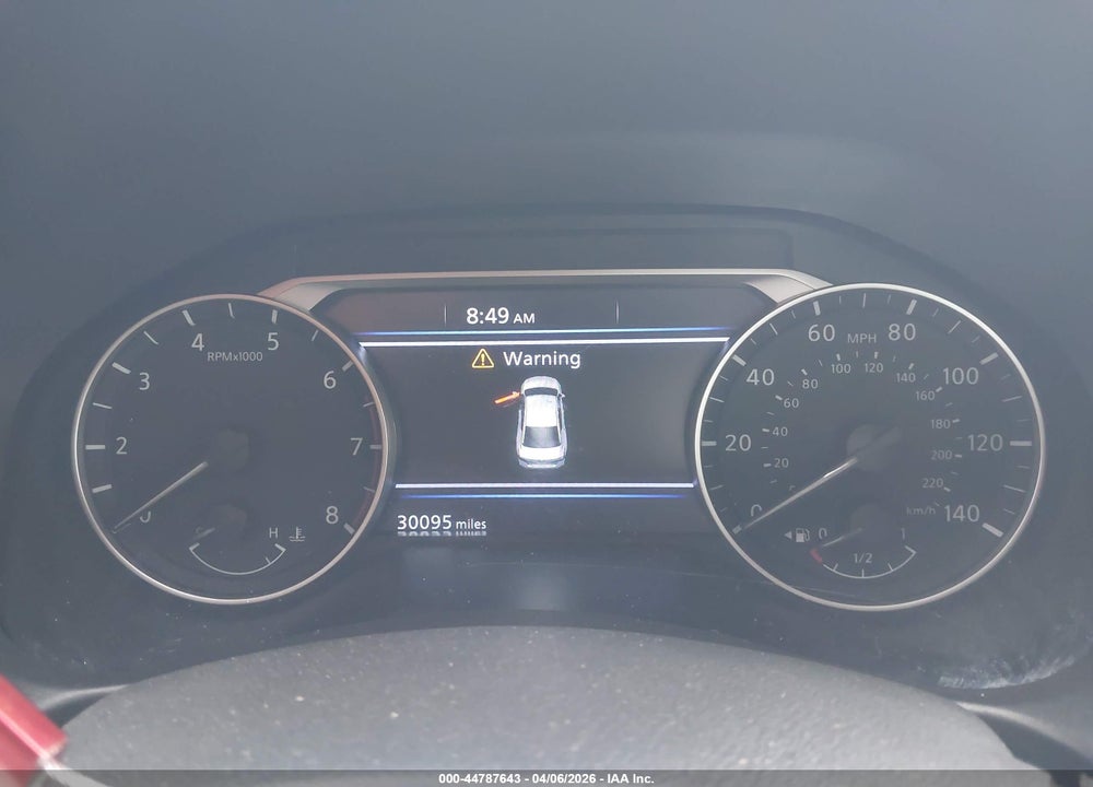 2025 NISSAN ALTIMA SV FWD VIN: 1N4BL4DV8SN357354