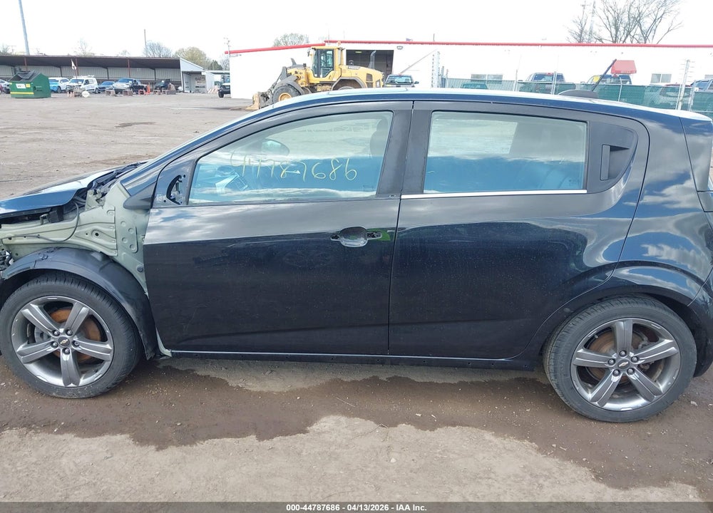 2015 CHEVROLET SONIC RS MANUAL VIN: 1G1JH6SBXF4157740