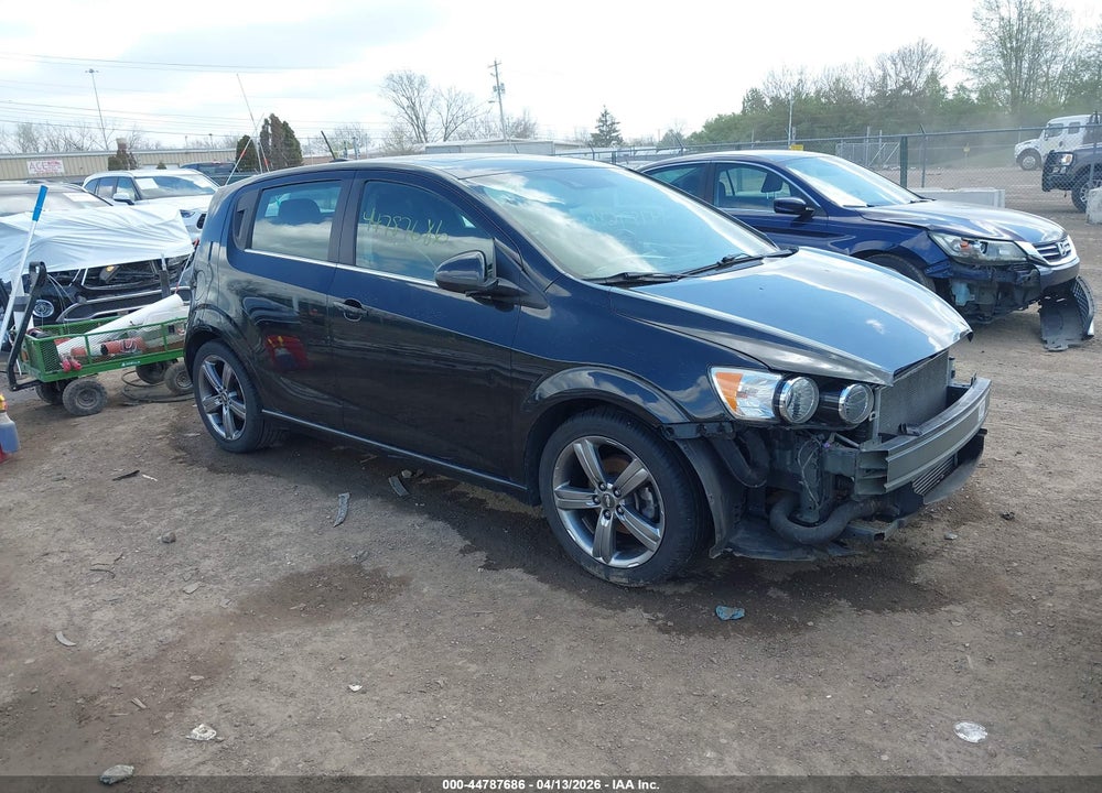 2015 CHEVROLET SONIC RS MANUAL VIN: 1G1JH6SBXF4157740
