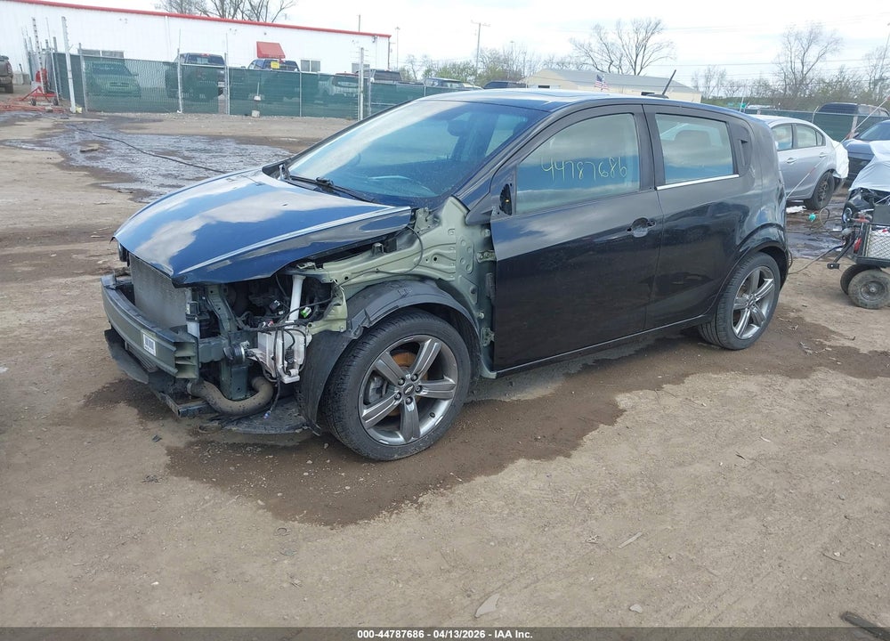 2015 CHEVROLET SONIC RS MANUAL VIN: 1G1JH6SBXF4157740
