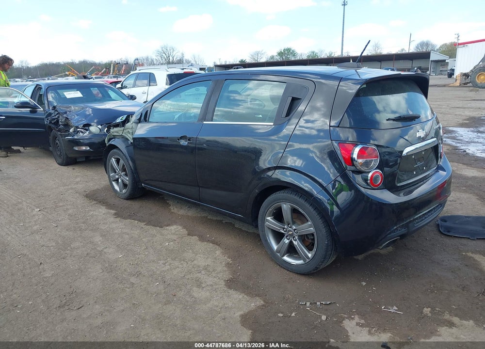 2015 CHEVROLET SONIC RS MANUAL VIN: 1G1JH6SBXF4157740