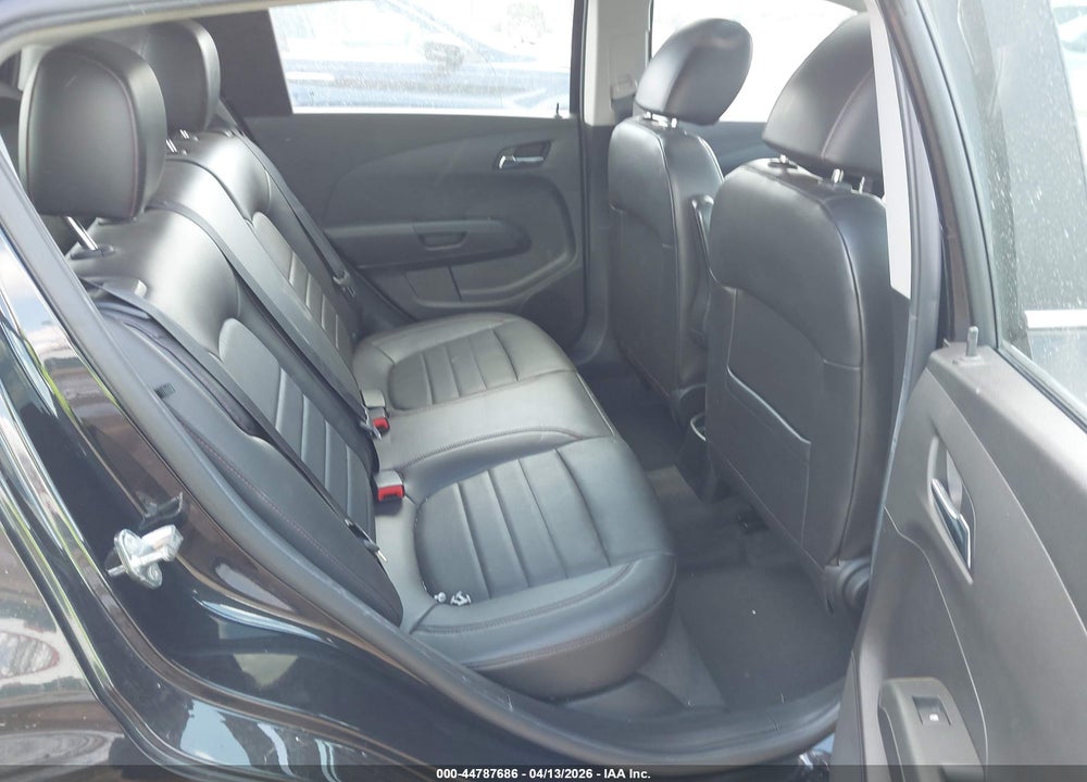 2015 CHEVROLET SONIC RS MANUAL VIN: 1G1JH6SBXF4157740