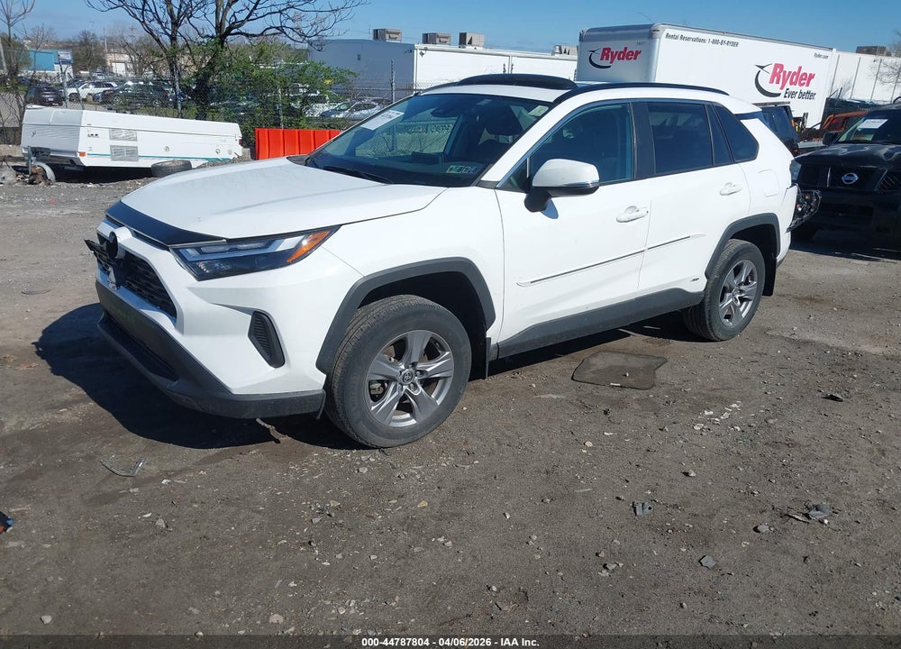 2022 TOYOTA RAV4 HYBRID XLE VIN: 2T3RWRFV6NW137704