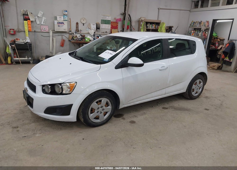 2016 CHEVROLET SONIC LS AUTO VIN: 1G1JA6SH2G4116125