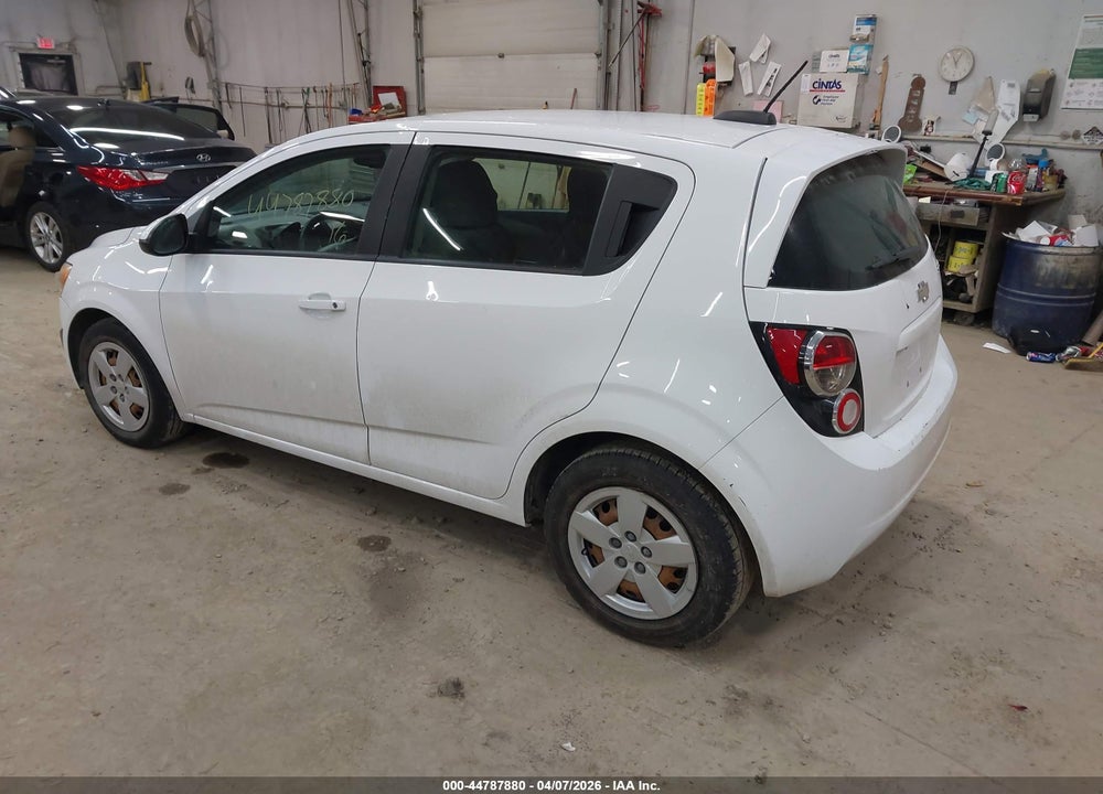 2016 CHEVROLET SONIC LS AUTO VIN: 1G1JA6SH2G4116125