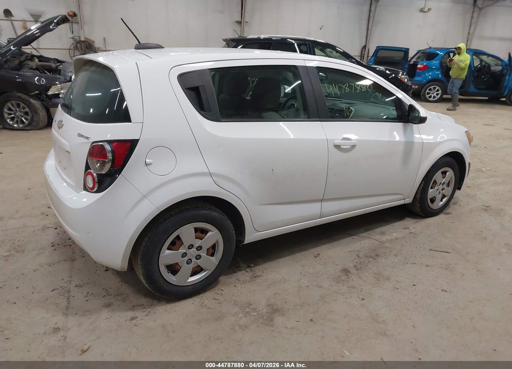 2016 CHEVROLET SONIC LS AUTO VIN: 1G1JA6SH2G4116125