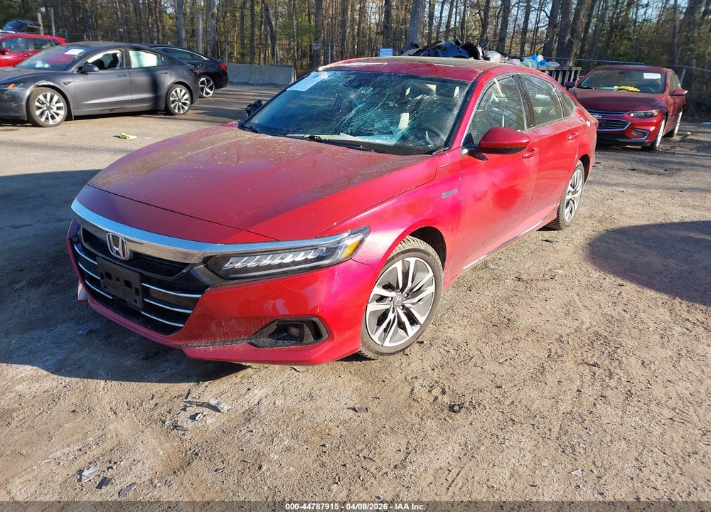 2021 HONDA ACCORD HYBRID EX VIN: 1HGCV3F44MA005911