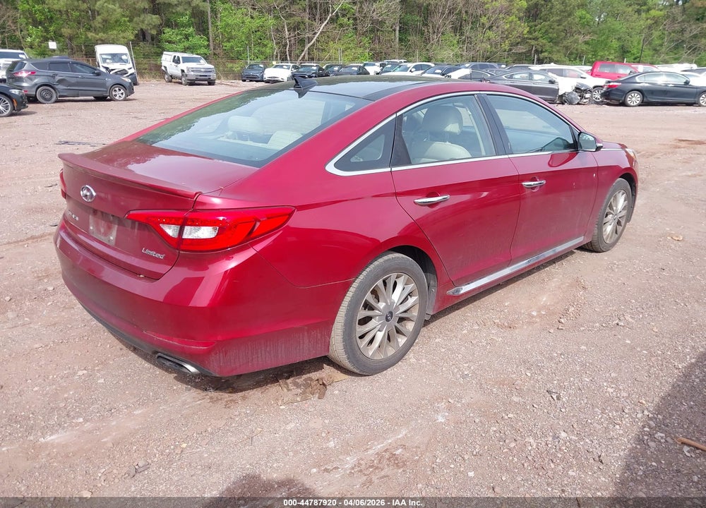 2015 HYUNDAI SONATA LIMITED VIN: 5NPE34AF5FH113381