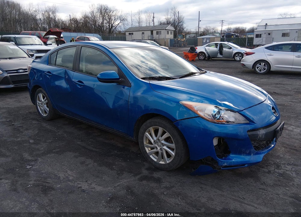 2012 MAZDA 3 I TOURING VIN: JM1BL1V87C1641990