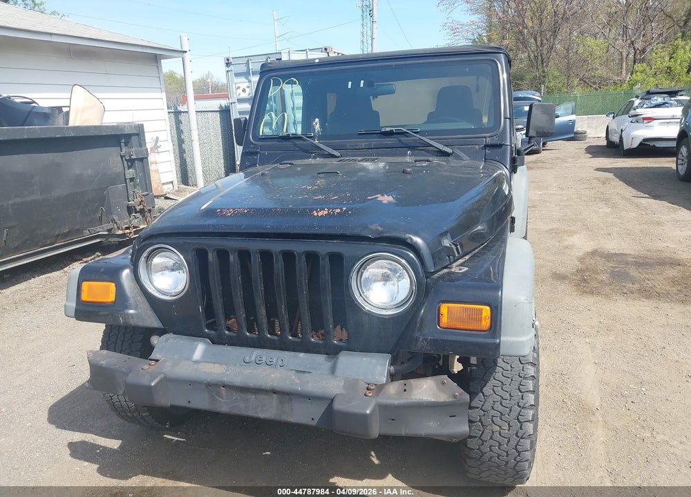 2006 JEEP WRANGLER SPORT VIN: 1J4FA49S46P720236