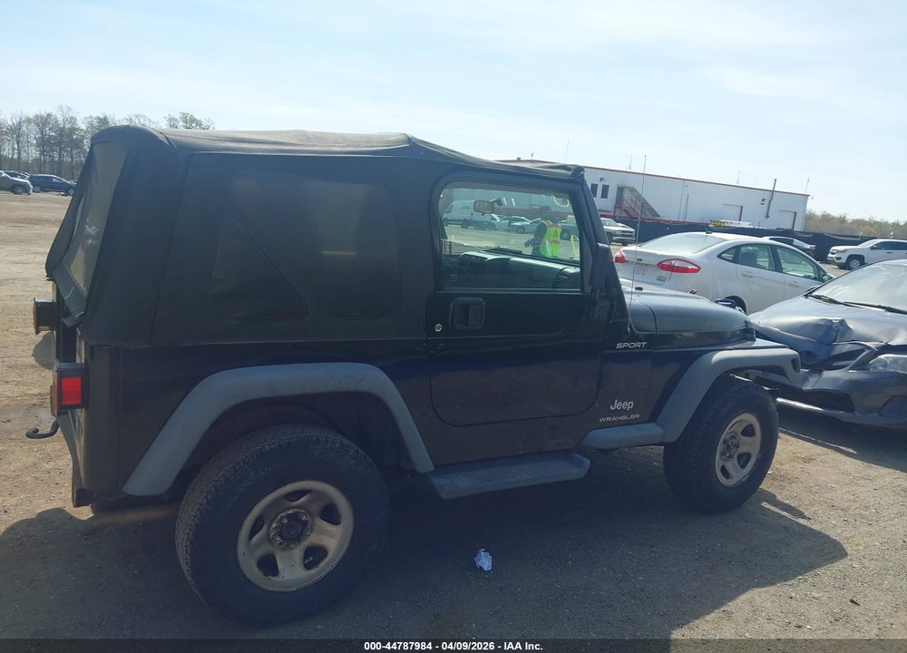 2006 JEEP WRANGLER SPORT VIN: 1J4FA49S46P720236