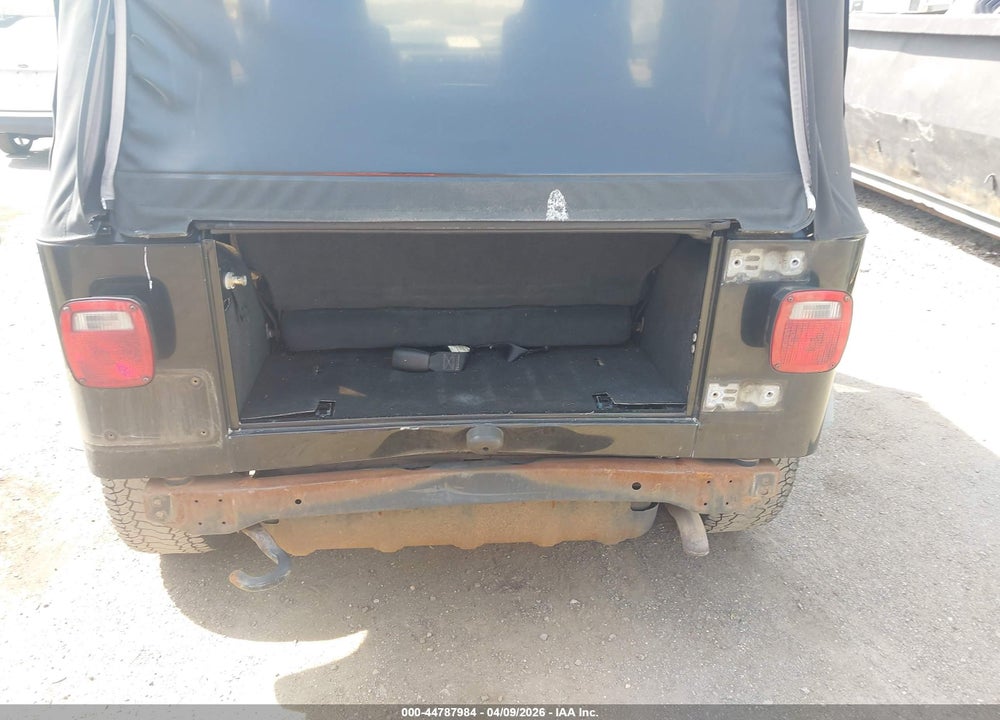 2006 JEEP WRANGLER SPORT VIN: 1J4FA49S46P720236
