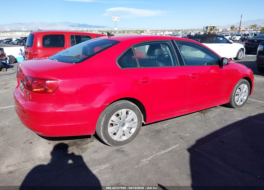 2014 VOLKSWAGEN JETTA 1.8T SE VIN: 3VWD17AJ8EM416460