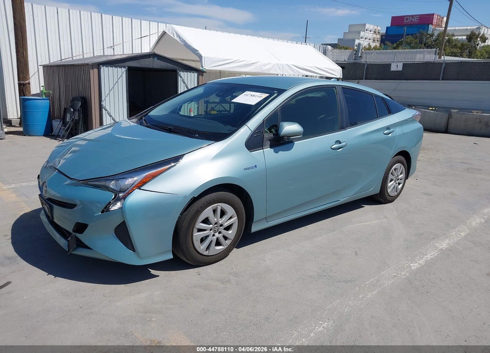 2017 TOYOTA PRIUS TWO VIN: JTDKBRFU4H3037578