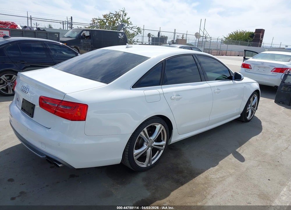 2014 AUDI S6 4.0T PRESTIGE VIN: WAUF2AFC1EN019353