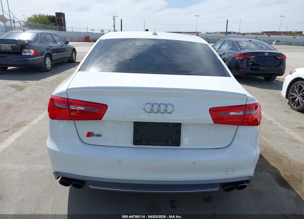 2014 AUDI S6 4.0T PRESTIGE VIN: WAUF2AFC1EN019353