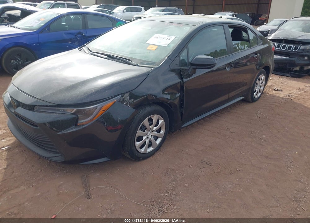 2025 TOYOTA COROLLA LE VIN: 5YFB4MDE5SP325200