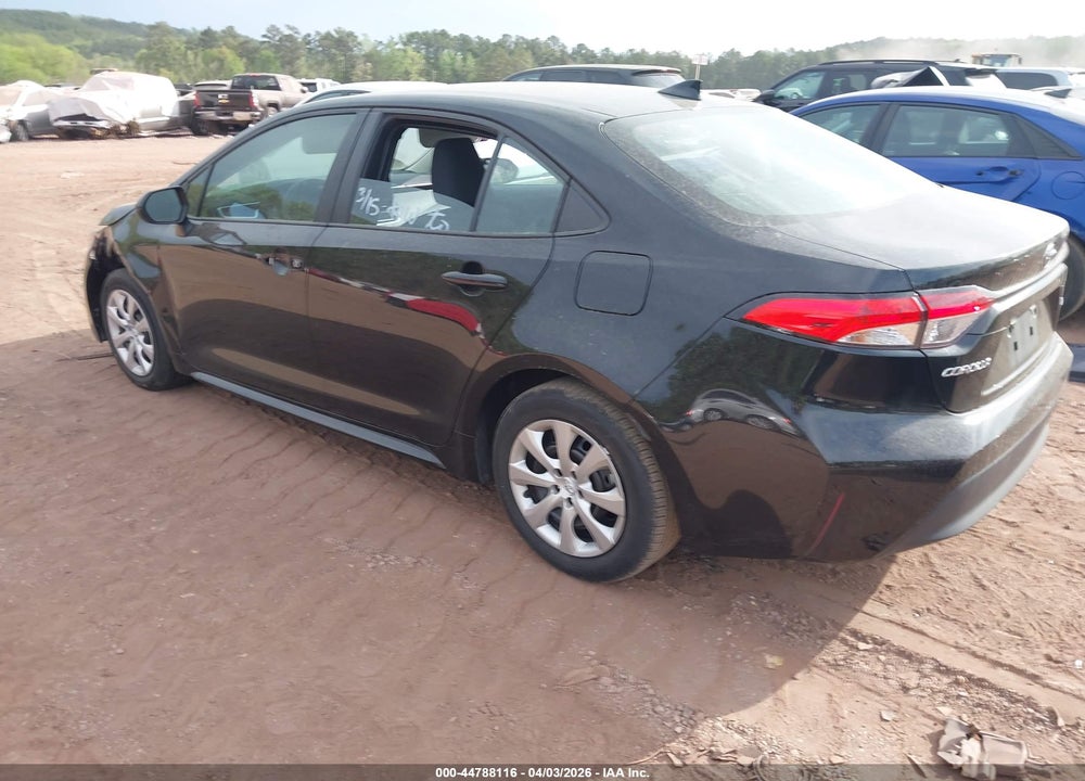 2025 TOYOTA COROLLA LE VIN: 5YFB4MDE5SP325200