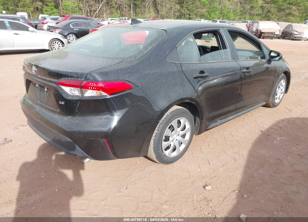 2025 TOYOTA COROLLA LE VIN: 5YFB4MDE5SP325200