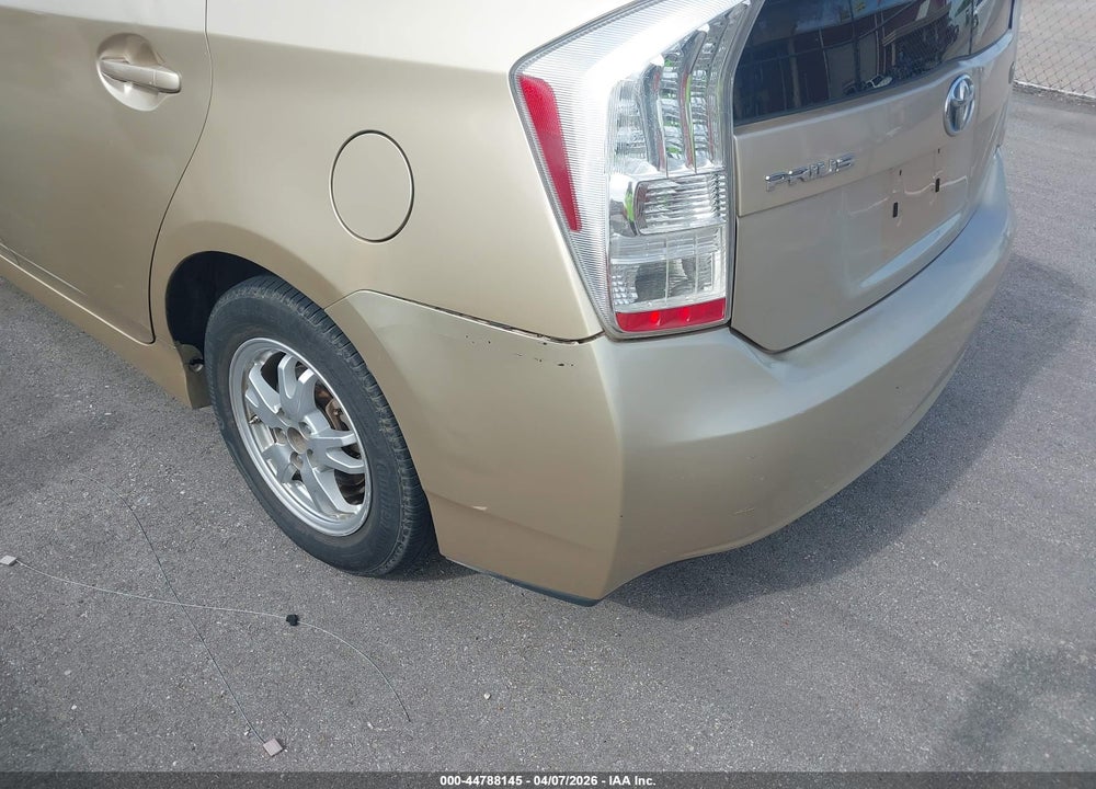 2010 TOYOTA PRIUS II VIN: JTDKN3DU3A0195487