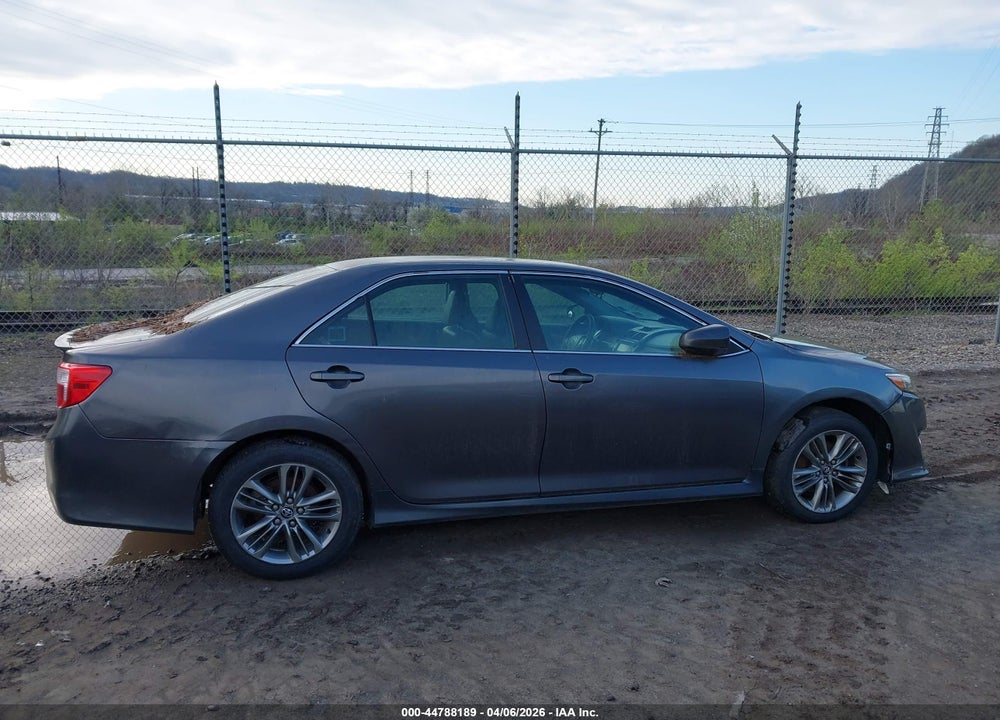 2012 TOYOTA CAMRY SE VIN: 4T1BF1FK9CU201443