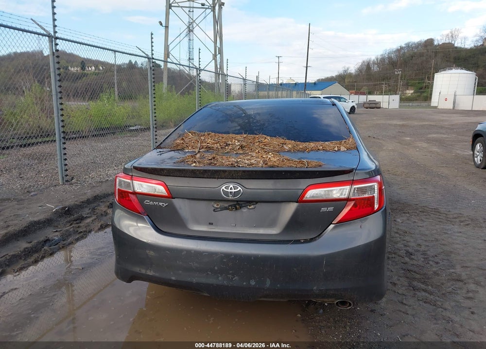 2012 TOYOTA CAMRY SE VIN: 4T1BF1FK9CU201443