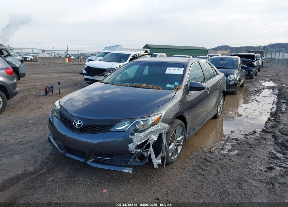 2012 TOYOTA CAMRY SE VIN: 4T1BF1FK9CU201443