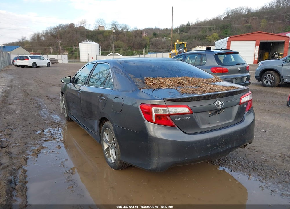 2012 TOYOTA CAMRY SE VIN: 4T1BF1FK9CU201443
