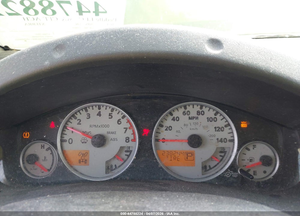 2011 NISSAN XTERRA PRO-4X VIN: 5N1AN0NW7BC522804