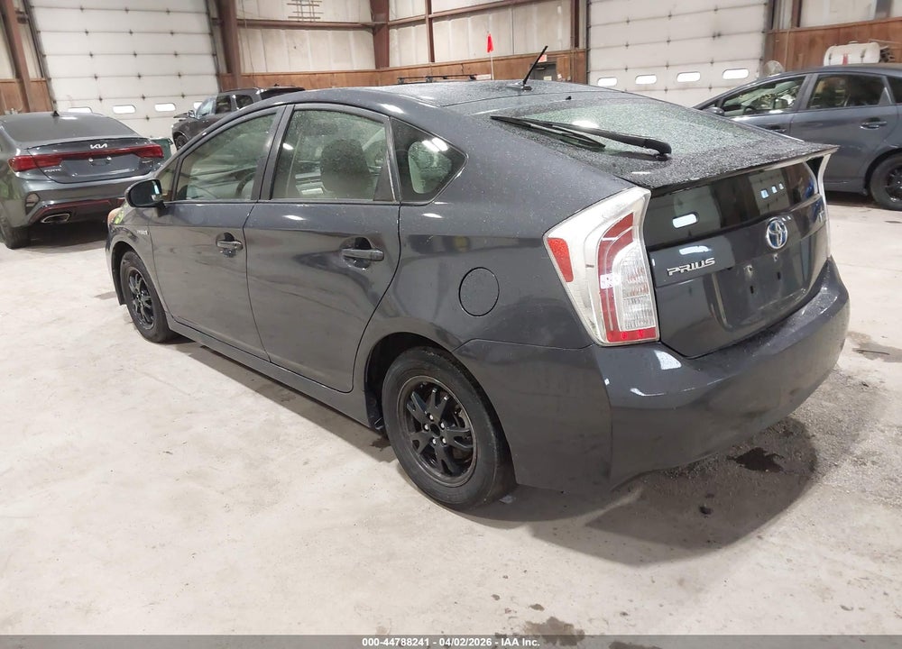 2014 TOYOTA PRIUS THREE VIN: JTDKN3DUXE1750967