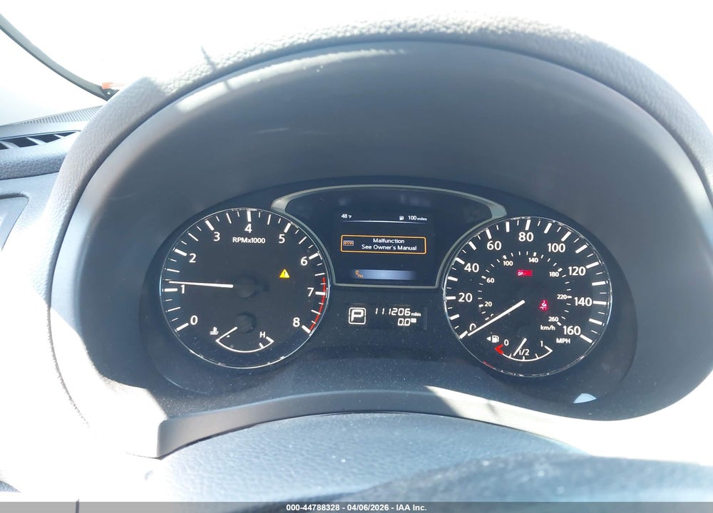 2015 NISSAN ALTIMA 2.5/2.5 S/2.5 SL/2.5 SV VIN: 1N4AL3AP9FC122510