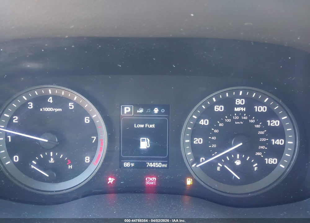 2017 HYUNDAI TUCSON SE VIN: KM8J23A47HU423675