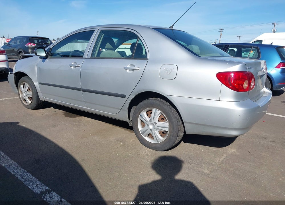 2007 TOYOTA COROLLA CE VIN: JTDBR32EX70102361