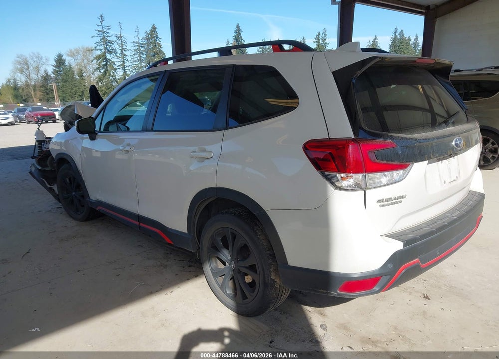 2021 SUBARU FORESTER SPORT VIN: JF2SKARC0MH409226