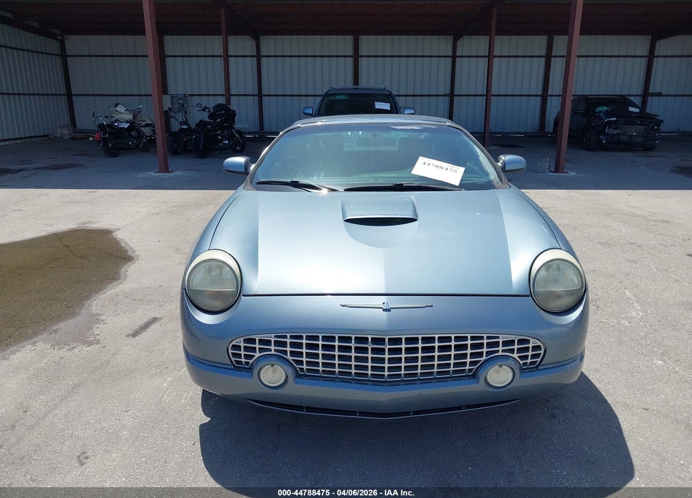 2005 FORD THUNDERBIRD 50TH ANNIVERSARY VIN: 1FAHP60A15Y108913