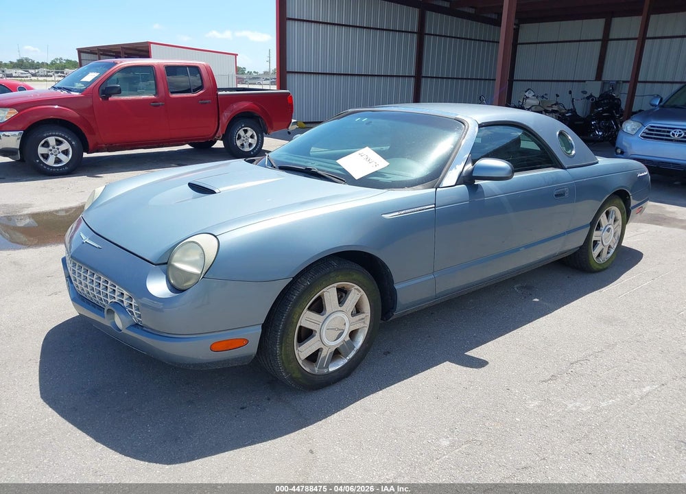 2005 FORD THUNDERBIRD 50TH ANNIVERSARY VIN: 1FAHP60A15Y108913
