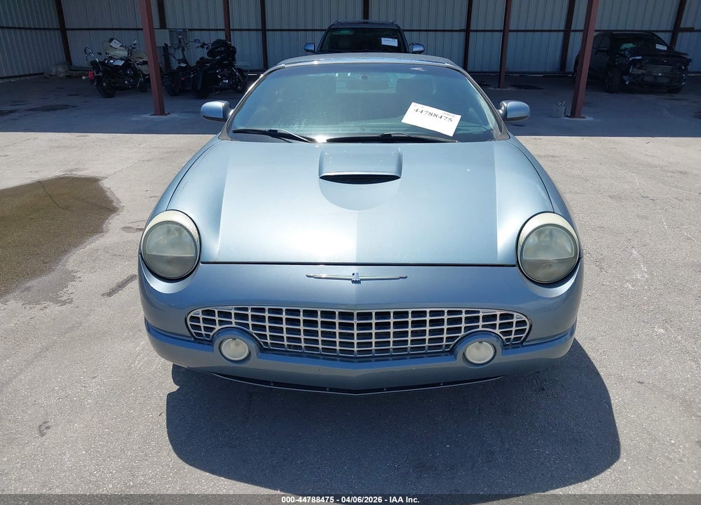 2005 FORD THUNDERBIRD 50TH ANNIVERSARY VIN: 1FAHP60A15Y108913