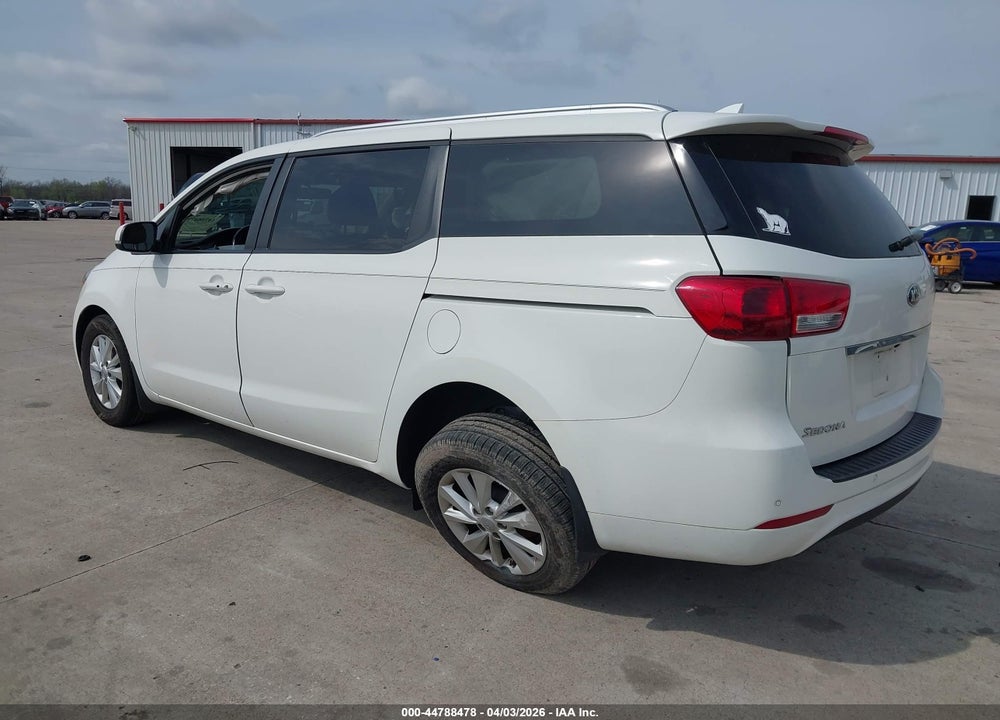 2016 KIA SEDONA LX VIN: KNDMB5C11G6215018