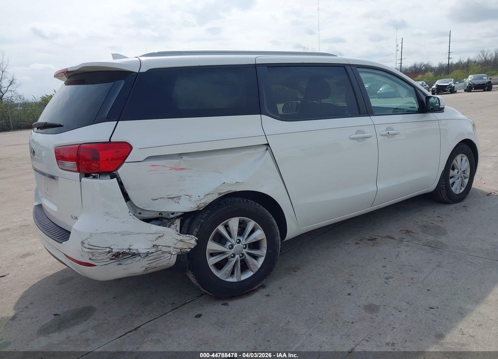 2016 KIA SEDONA LX VIN: KNDMB5C11G6215018