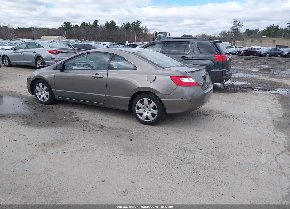 2007 HONDA CIVIC LX VIN: 2HGFG12627H542995