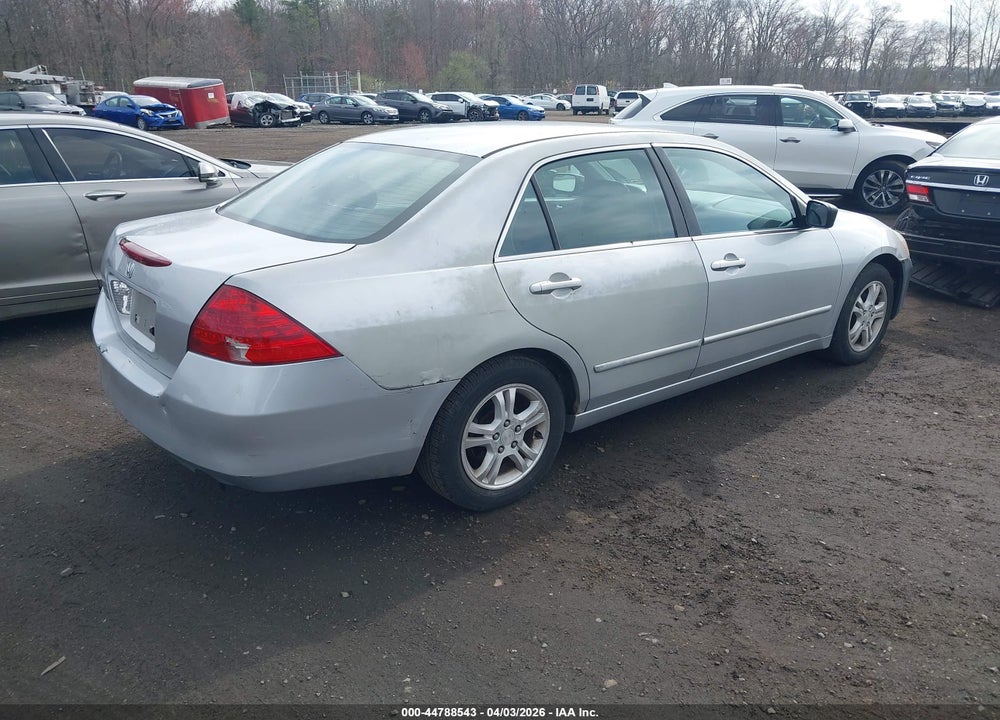 2007 HONDA ACCORD 2.4 SE VIN: 1HGCM56317A199470