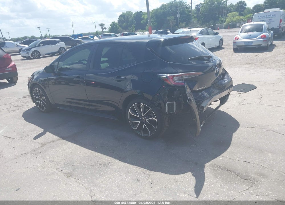 2020 TOYOTA COROLLA XSE VIN: JTNC4RBE3L3078690