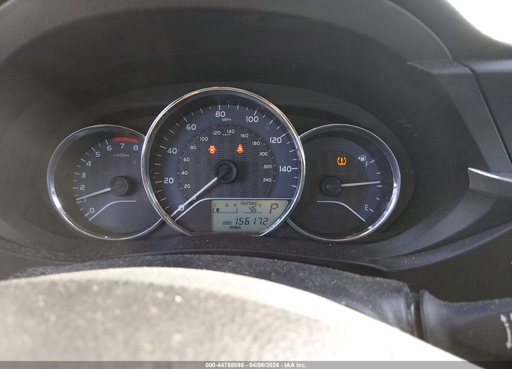 2014 TOYOTA COROLLA LE VIN: 2T1BURHE8EC099536