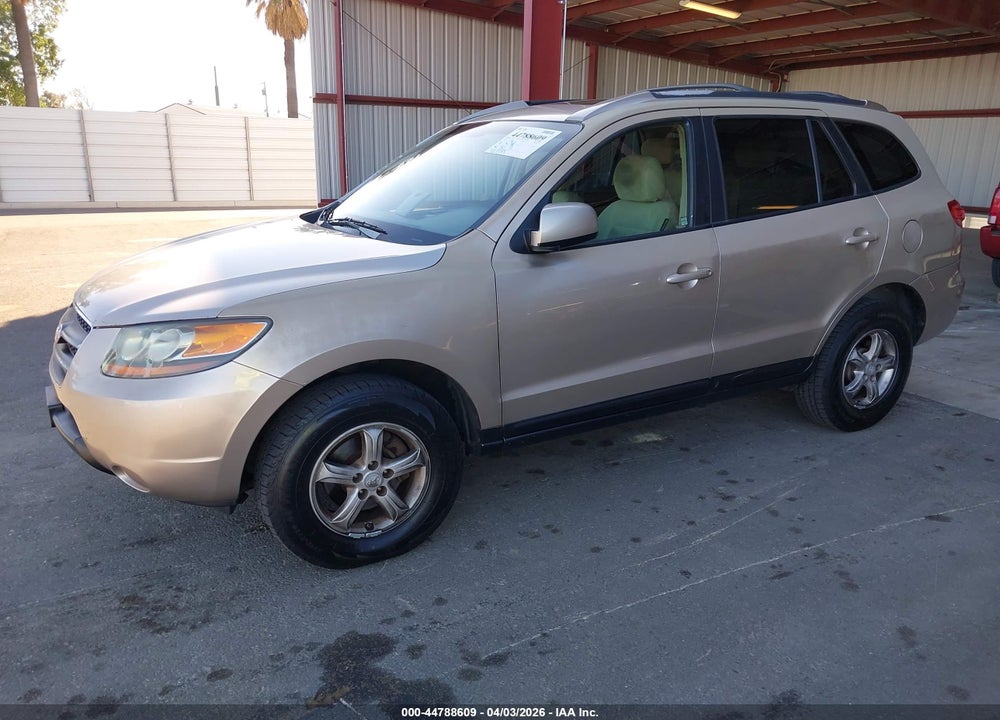 2007 HYUNDAI SANTA FE GLS VIN: 5NMSG13D77H115603
