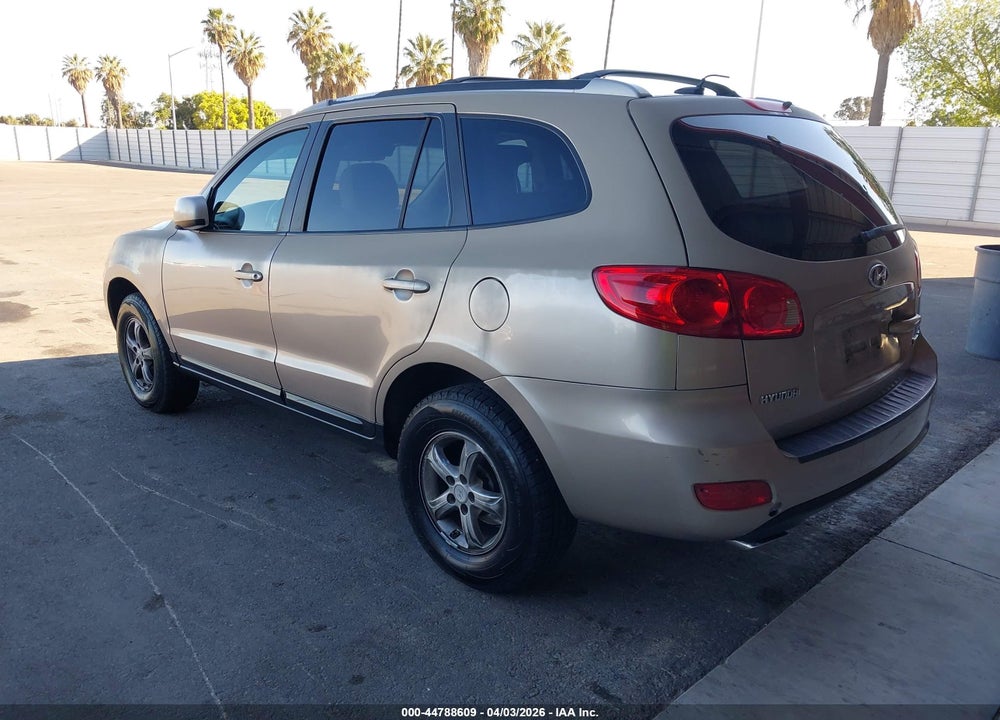 2007 HYUNDAI SANTA FE GLS VIN: 5NMSG13D77H115603