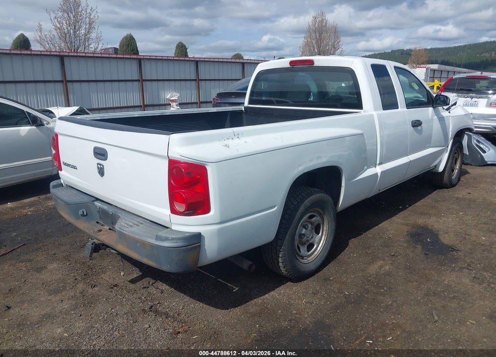 2008 DODGE DAKOTA ST VIN: 1D7HE22K48S501686