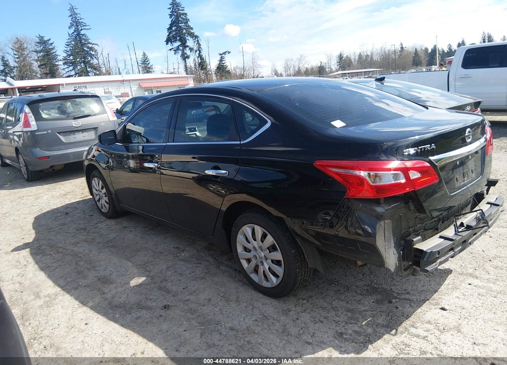 2017 NISSAN SENTRA S VIN: 3N1AB7AP2HY252730
