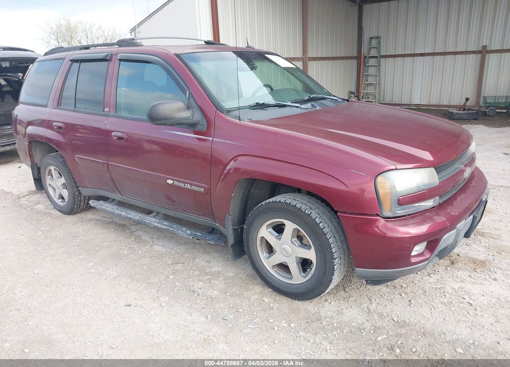 2004 CHEVROLET TRAILBLAZER LT VIN: 1GNDT13S542288711