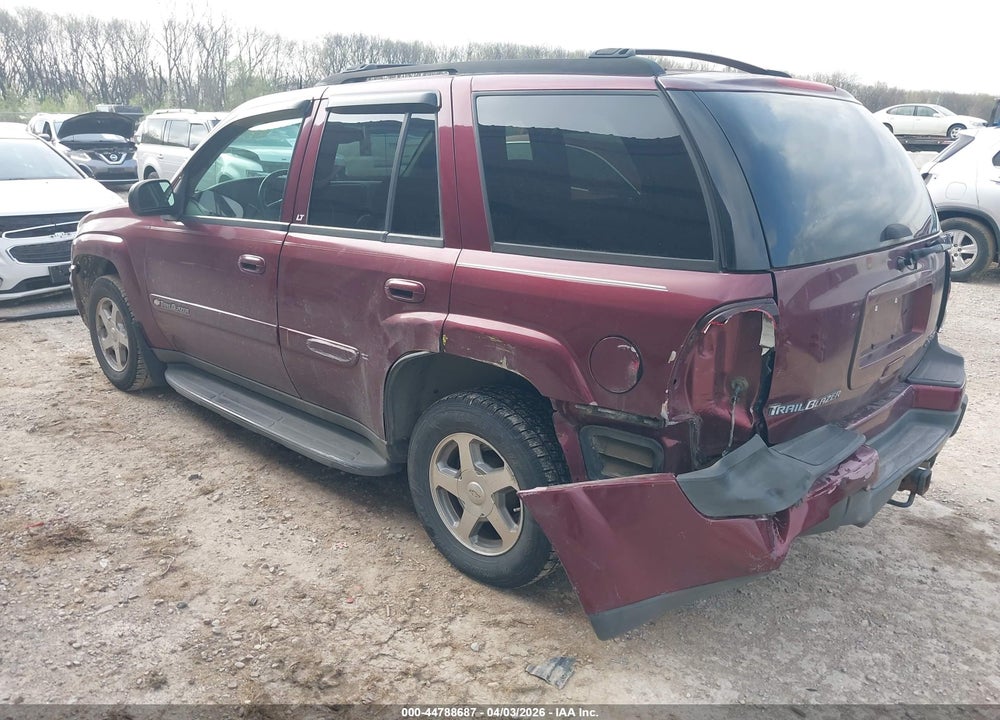 2004 CHEVROLET TRAILBLAZER LT VIN: 1GNDT13S542288711